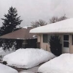 Aluminum shingles eliminate snow weight build up